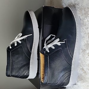 Sandro Moscoloni Malik Chukka Boots Navy-White Size US 10.5